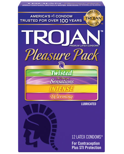 Trojan Pleasure Pack Bao Đa Dạng Kích Thích 