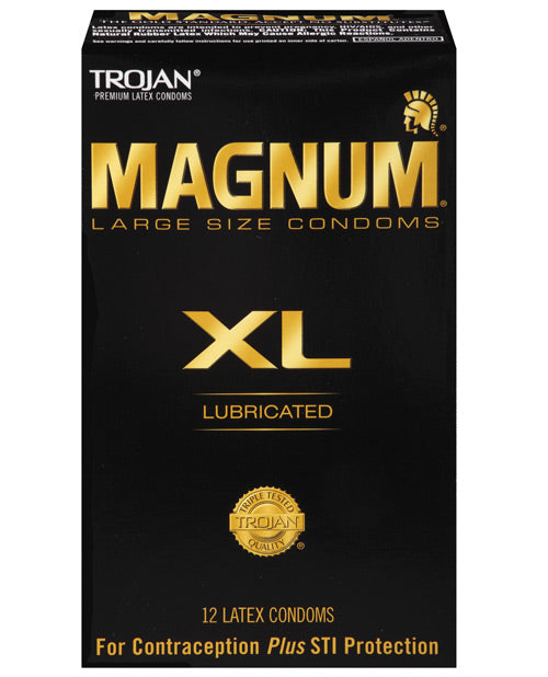 Trojan Magnum XL Bao Lớn Siêu Thoải Mái Giữ Chặt Không Chật 