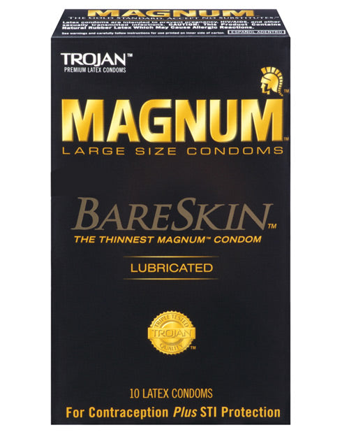 Trojan Magnum Bareskin Bao Cao Su Lớn Mỏng Siêu Nhạy 