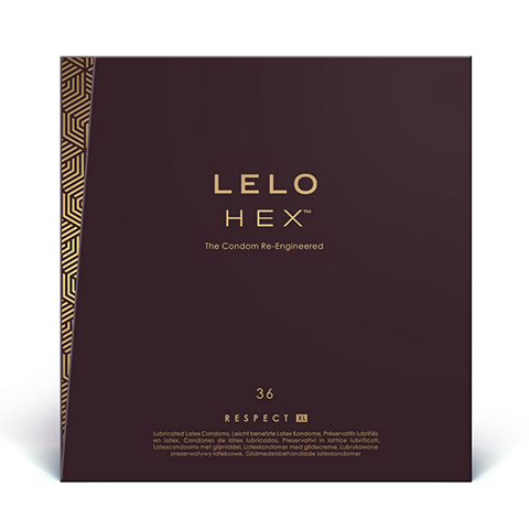LELO HEX Respect XL Bao Lớn Siêu Mỏng An Toàn 
