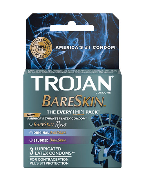 bao Cao Su Trojan BareSkin Mỏng Nhất Gần Gũi Hơn 