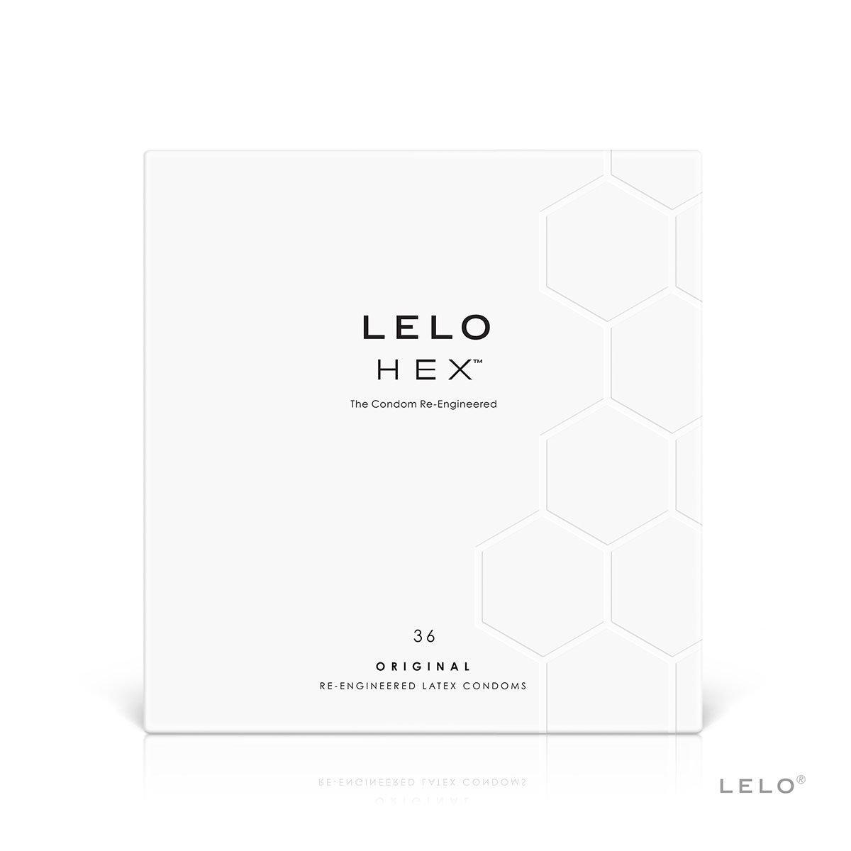 LELO HEX Bao Cao Su Siêu Mỏng Hexagon Mạnh 