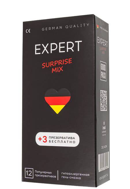 Bao Cao Su Amor Expert Mix 12+3 Mỏng Siêu Bất Ngờ 