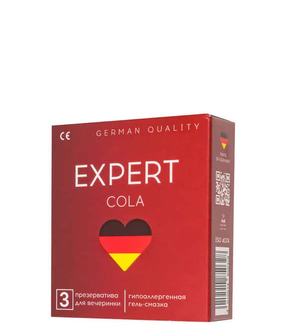 Amor Expert Cola Flavored Condoms 3s Đen Đức Hương Vị 
