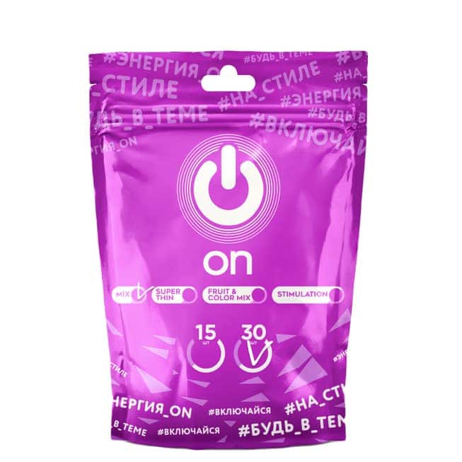 ON Mix Pack 30 Bao Cao Su Assorti Mỏng An Toàn Sướng 
