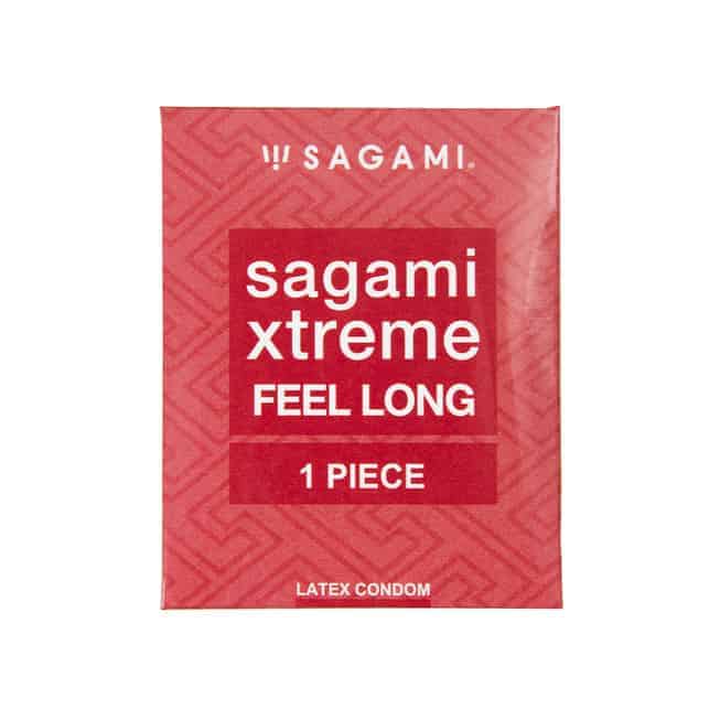 Sagami Xtreme Feel Long xanh điểm siêu bền 1cái 