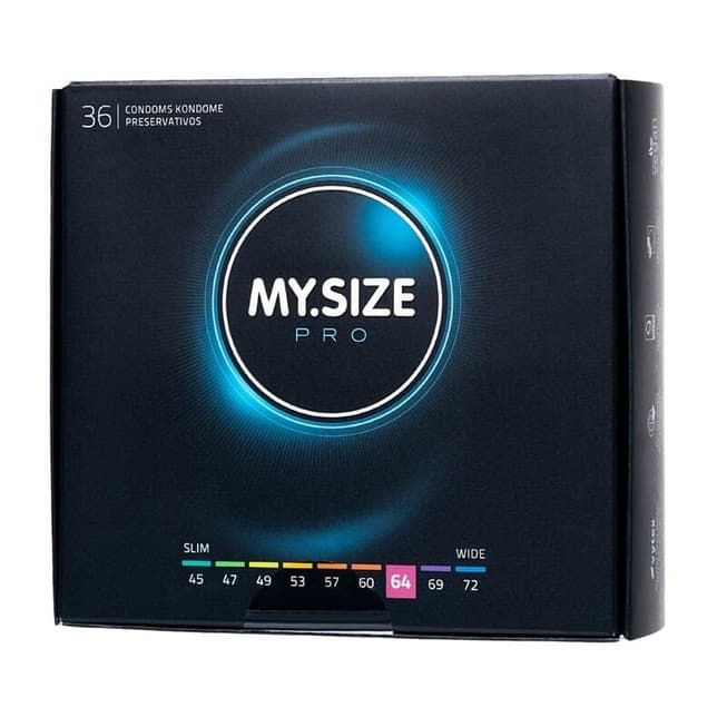 MySize Pro 64 Siêu Mỏng 36 Cái Vừa Vặn An Toàn 