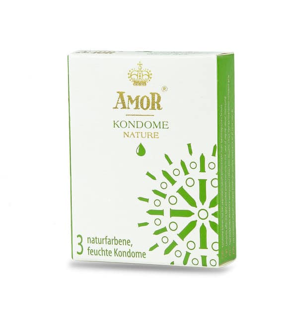 Amor Nature Condoms 3pc Siêu Bảo Vệ 