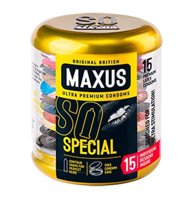 Maxus Special Bao Cao Su Rãnh Đặc Biệt 15 Cái 