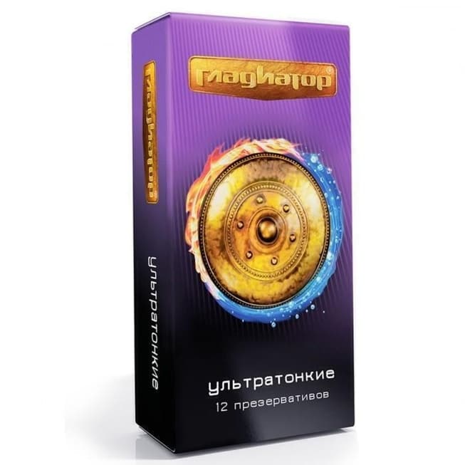 Gladiator Bao Cao Su Siêu Mỏng 12 Cái An Toàn Siêu Mỏng 