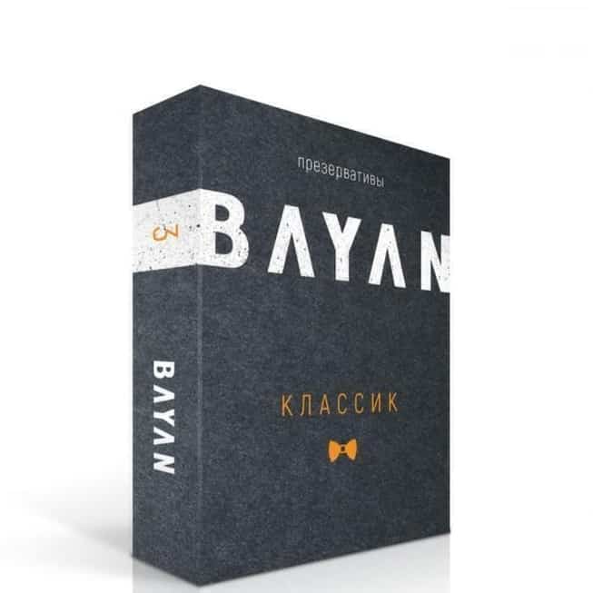 Bao Cao Su Bayan Classic 3 Cái Siêu Mỏng Nga 