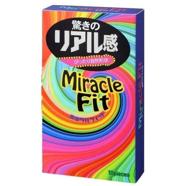 Sagami Miracle Fit Bao Cao 10c Viên Mỏng An Toàn 
