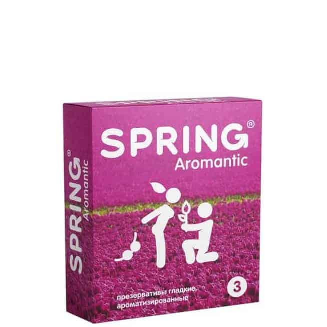 Set Bao Cao Su Spring Aromantic Hương Nhẹ 3cái 