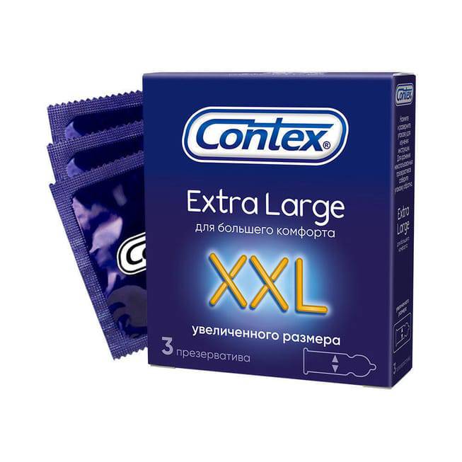 Contex Extra Large Condoms 3pcs Thái 5.2cm Siêu To 