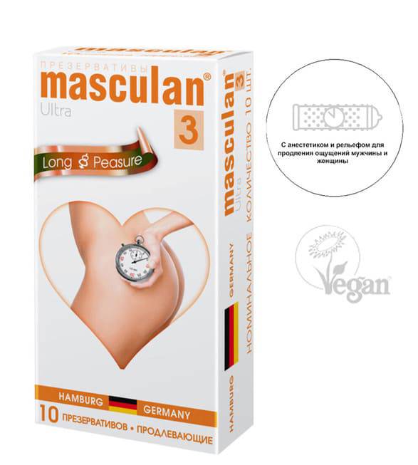 Masculan Ultra Long 10c 18.5cm Tăng Thời Gian Hạnh Phúc 