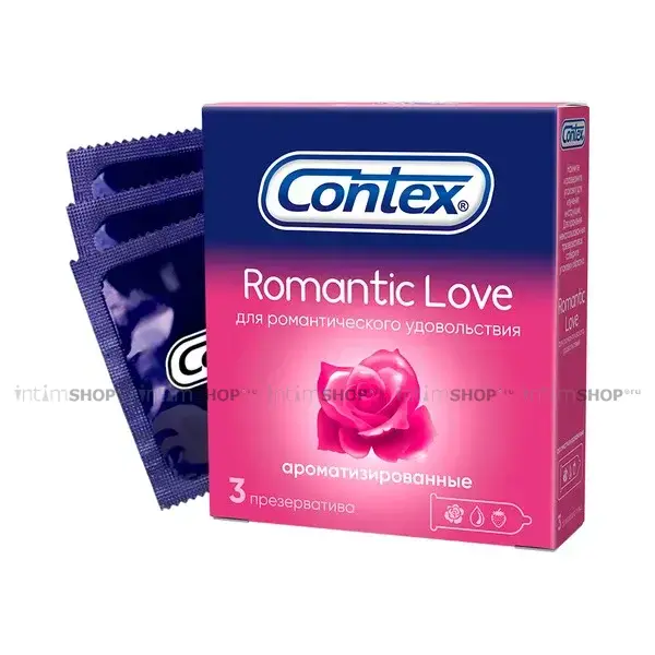 Set 3 Bao Cao Su Thơm Contex Romantic Love 
