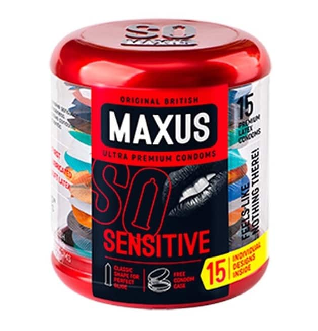 Bao Maxus Sensitive Siêu Mỏng 15 Cái Tăng Cảm 