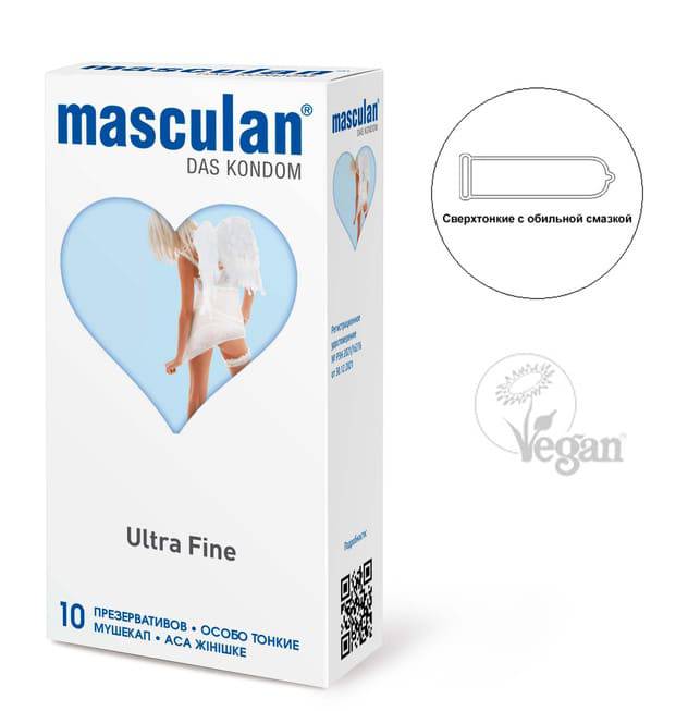 Bao Cao Su Masculan Ultra Fine 10c Ai Mỏng 18.5cm 