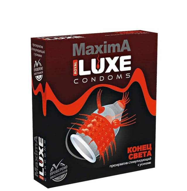 Bao Durex Luxe Maxima Uốn Lượn Cuối Cùng 1 Cái 
