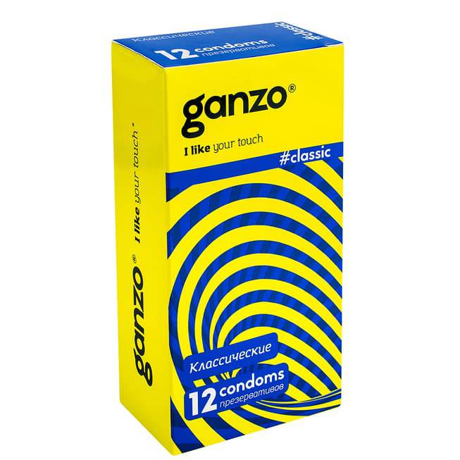 Ganzo Classic 12 Bao Cao Su Mỏng Sướng Mịn Màng 