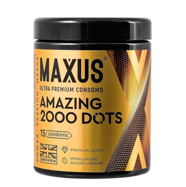 Maxus Condom Gai 2000 Điểm 15c Viên Siêu Sướng 