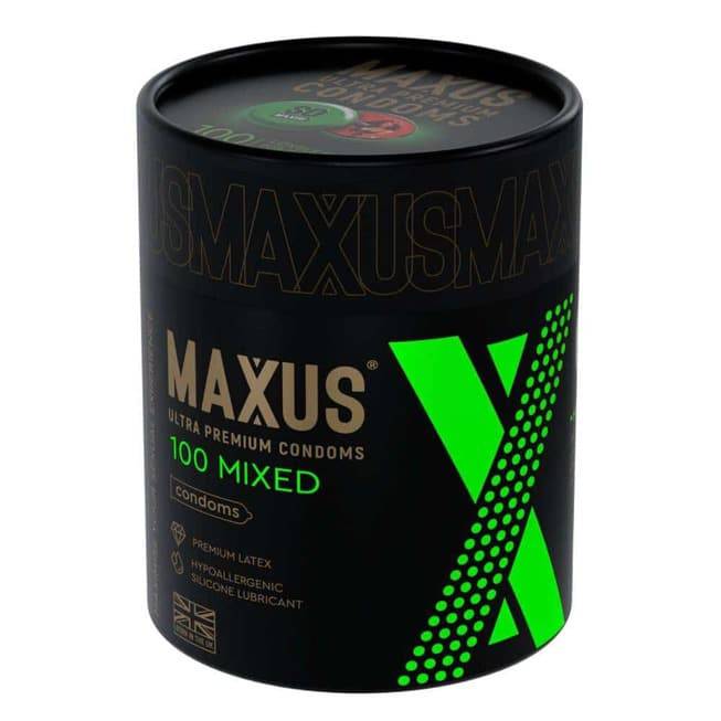 Maxus Mixed Bao Cao Su 100 Viên Đa Dạng An Toàn 