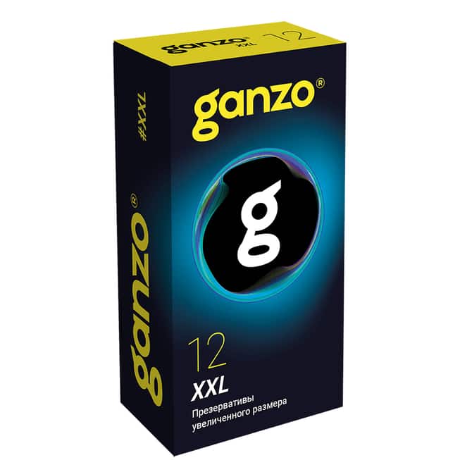 Ganzo XXL 12 Cái Lớn Siêu Dài Trơn Tru 