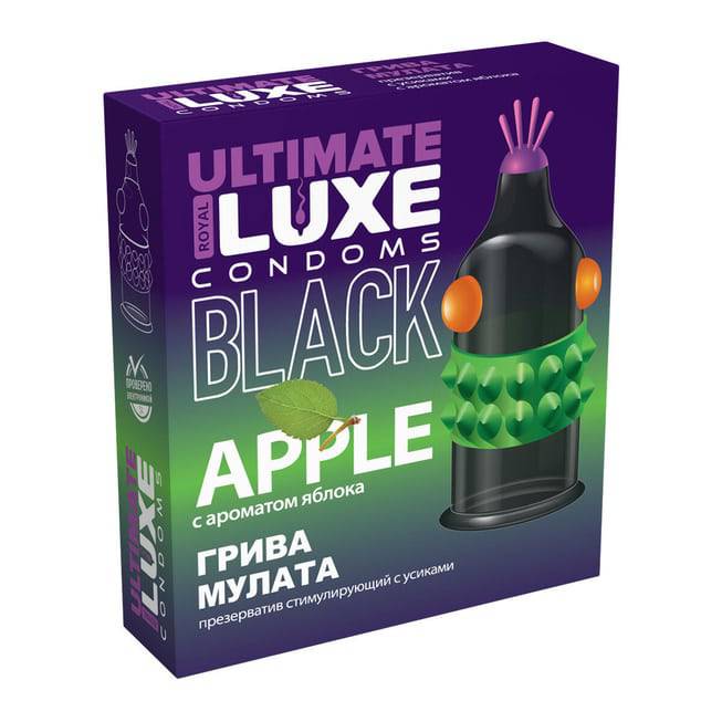 Bao Cao Su Luxe Black Ultimate Đen Kích Thích