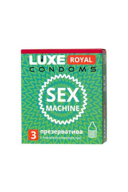 Set 3 Bao Cao Su Luxe Royal Ribbed Siêu Bền An Toàn