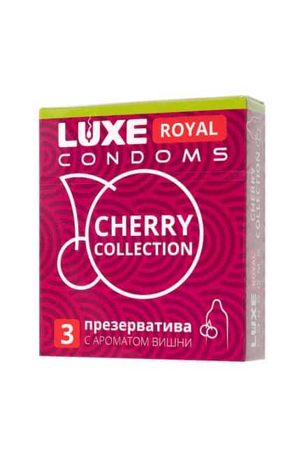 Set 3 Bao Cao Su Luxe Cherry Hương Đào An Toàn