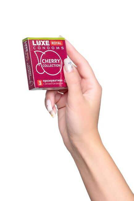 Set 3 Bao Cao Su Luxe Cherry Hương Đào An Toàn
