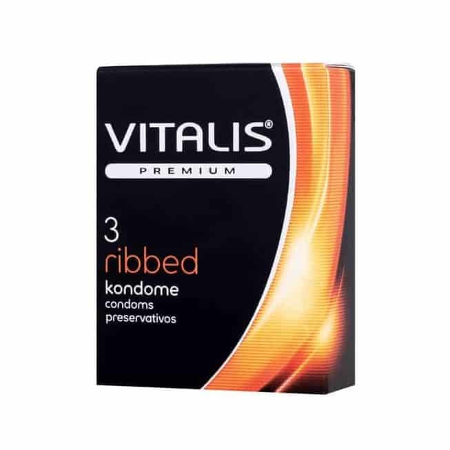 Vitalis Premium Rãnh 3 Cái 18cm Siêu Kích Thích