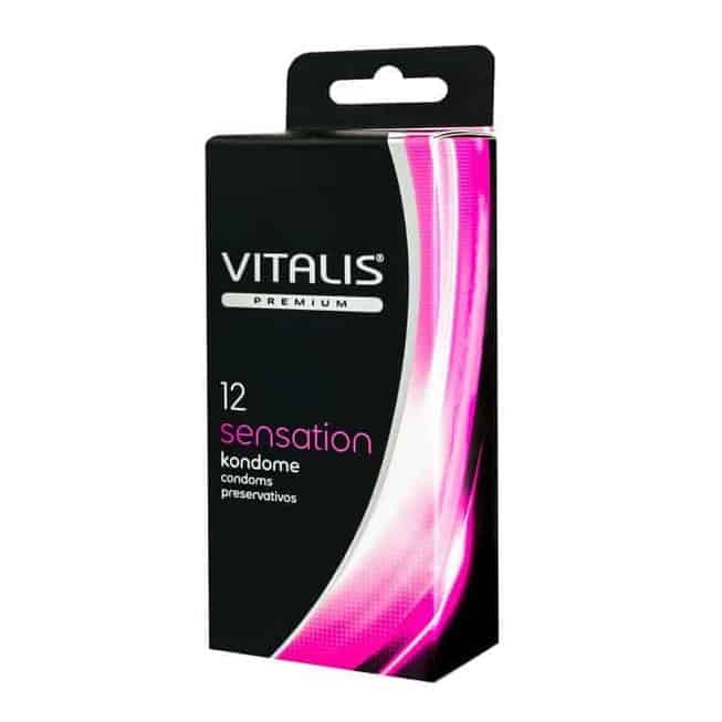 Vitalis Premium Bao Cao Su Vòng Điểm Siêu Sướng 12Cái