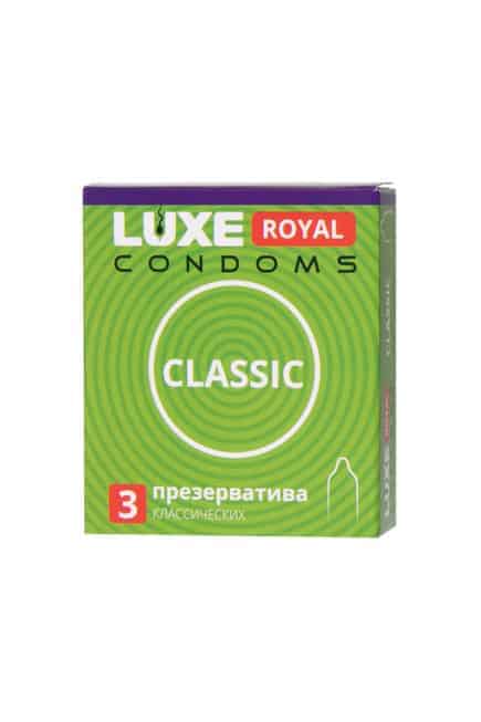 Luxe Royal Classic - Bao Cao Su Cổ Điển 3 Cái