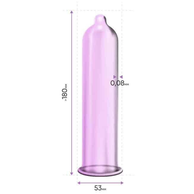 Vitalis Premium Bao Cao Su Siêu Bền 3 Cái 5.3cm