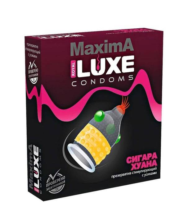 Luxe Maxima Cigar Juan Uốn Lưỡi Bi 1 Cái Siêu Kích Thích