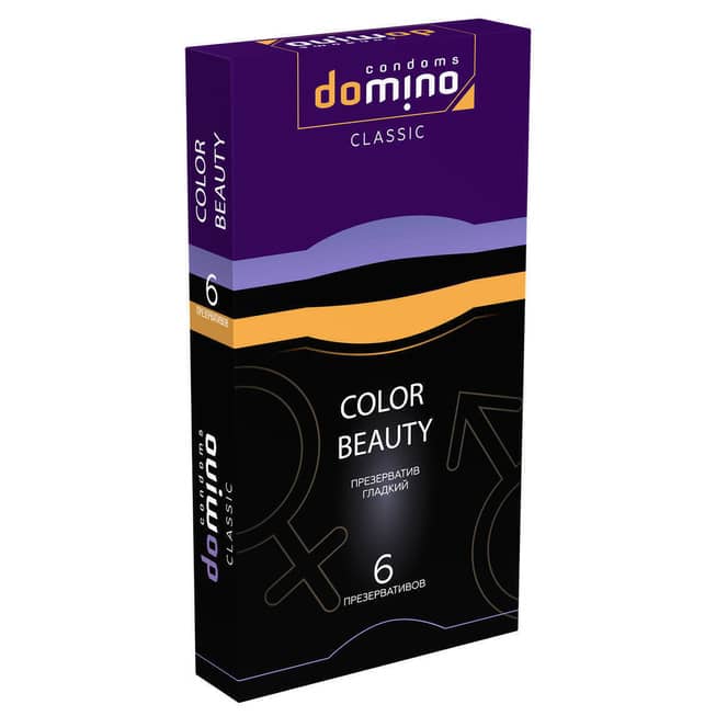 Preservatif Domino Colour 6 Cái Đa Sắc An Toàn Vui Vẻ