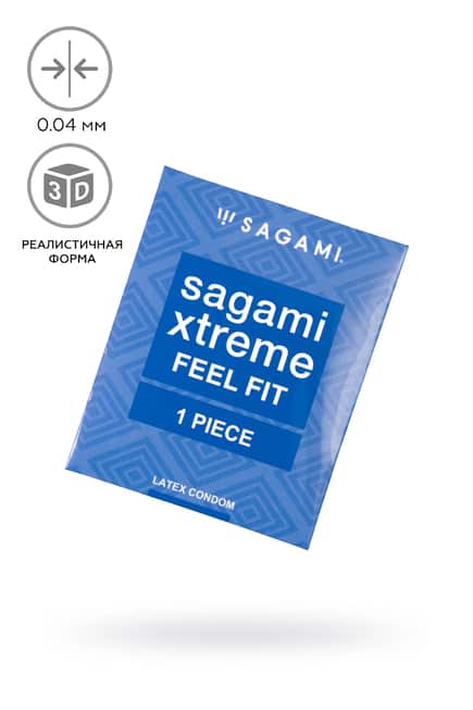 Sagami Xtreme Fit Hồng 19.5cm Mỏng Siêu Cảm Nhạy