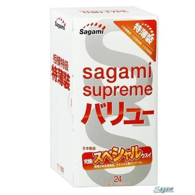 Sagami Xtreme Superthin Condom 24pcs Mỏng Siêu Mỏng