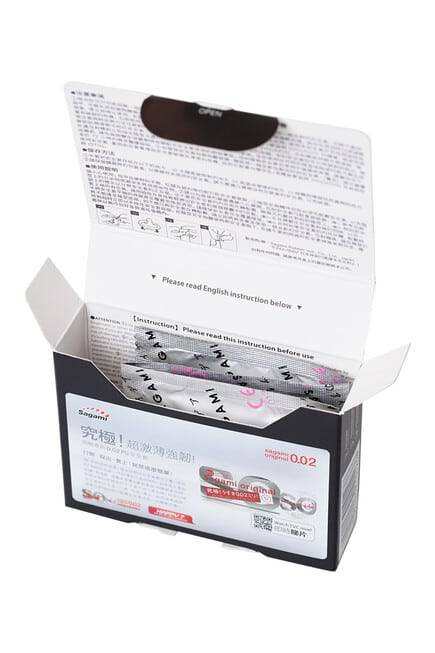 Sagami Xtreme Cobra Zaunhe Preservatif 3c Tăng Cường Kích Thích