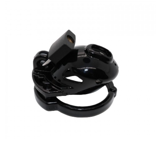 Locked in Lust Vice Chastity Lock Đen Mini Siêu Chặt 