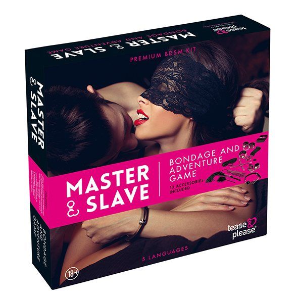 Tease&Please Master Slave bondage hồng chơi BDSM 