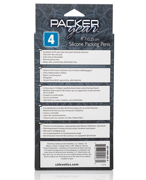 Packer Gear Packing Penis Silicon Siêu Thực Mềm Mại