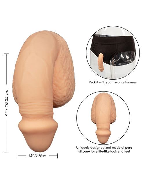 Packer Gear Packing Penis Silicon Siêu Thực Mềm Mại