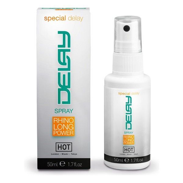 Spray Trì Hoãn Rhino Hot 50ml Nam Mạnh 