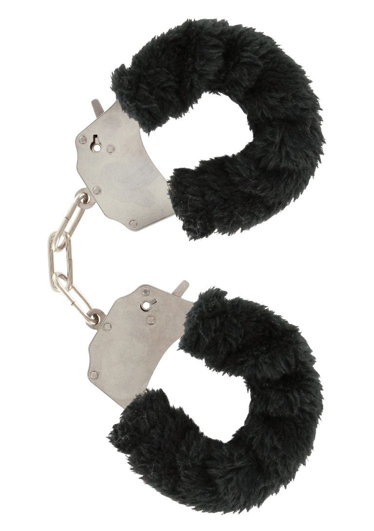 Handcuffs lông ToyJoy đen vui nhộn gợi tình 