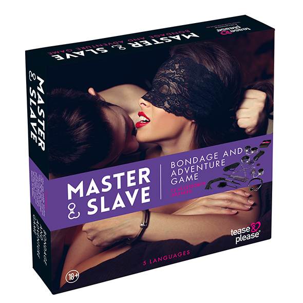 Master Slave Tease&Please Tím BDSM Nô Lệ Hot 