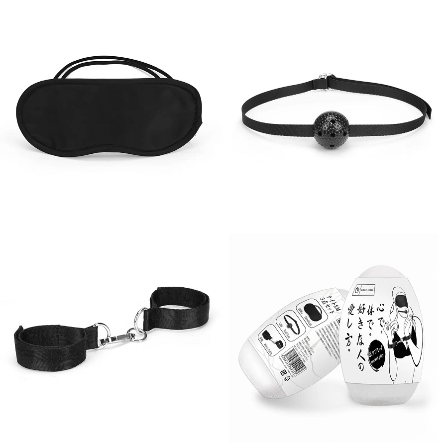 Liebe Seele Bộ Trói Tay Mini Đen 