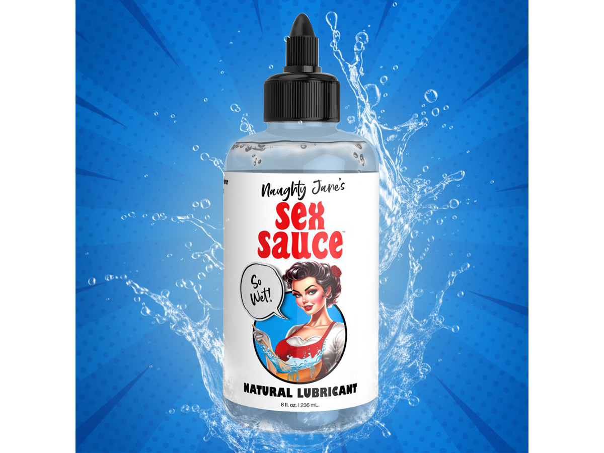 Naughty Janes Sex Sauce lube tự nhiên trơn 8oz 