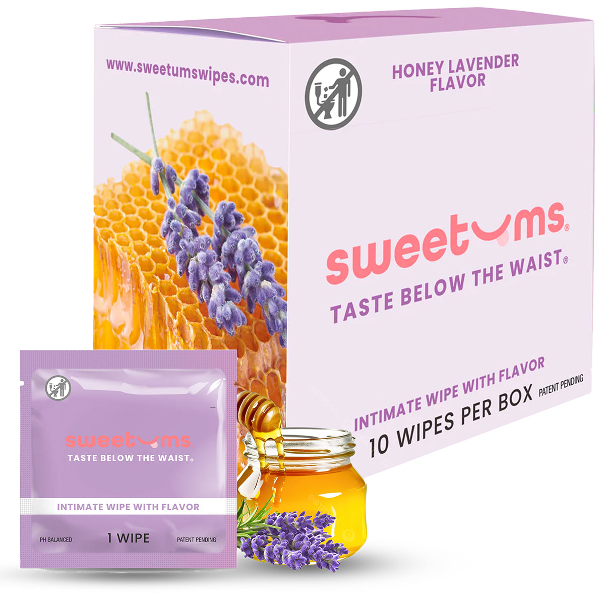 Khăn ướt Sweetums vệ sinh thân mật tươi mát kích thích 
